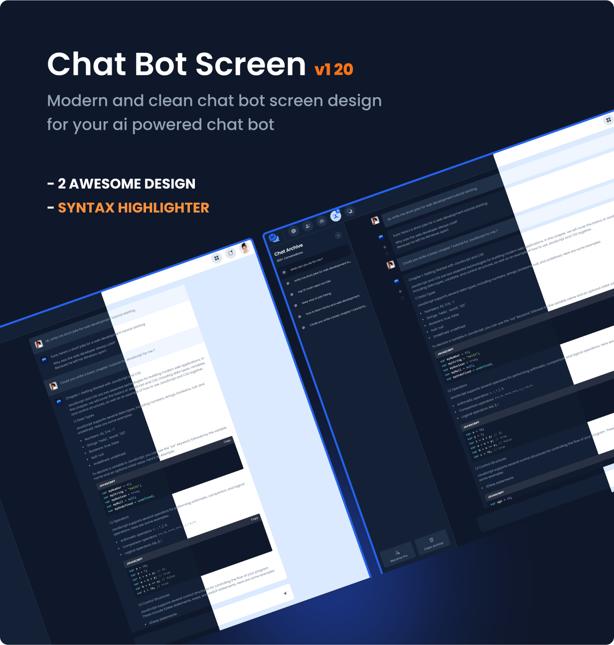 Chat Bot Screen