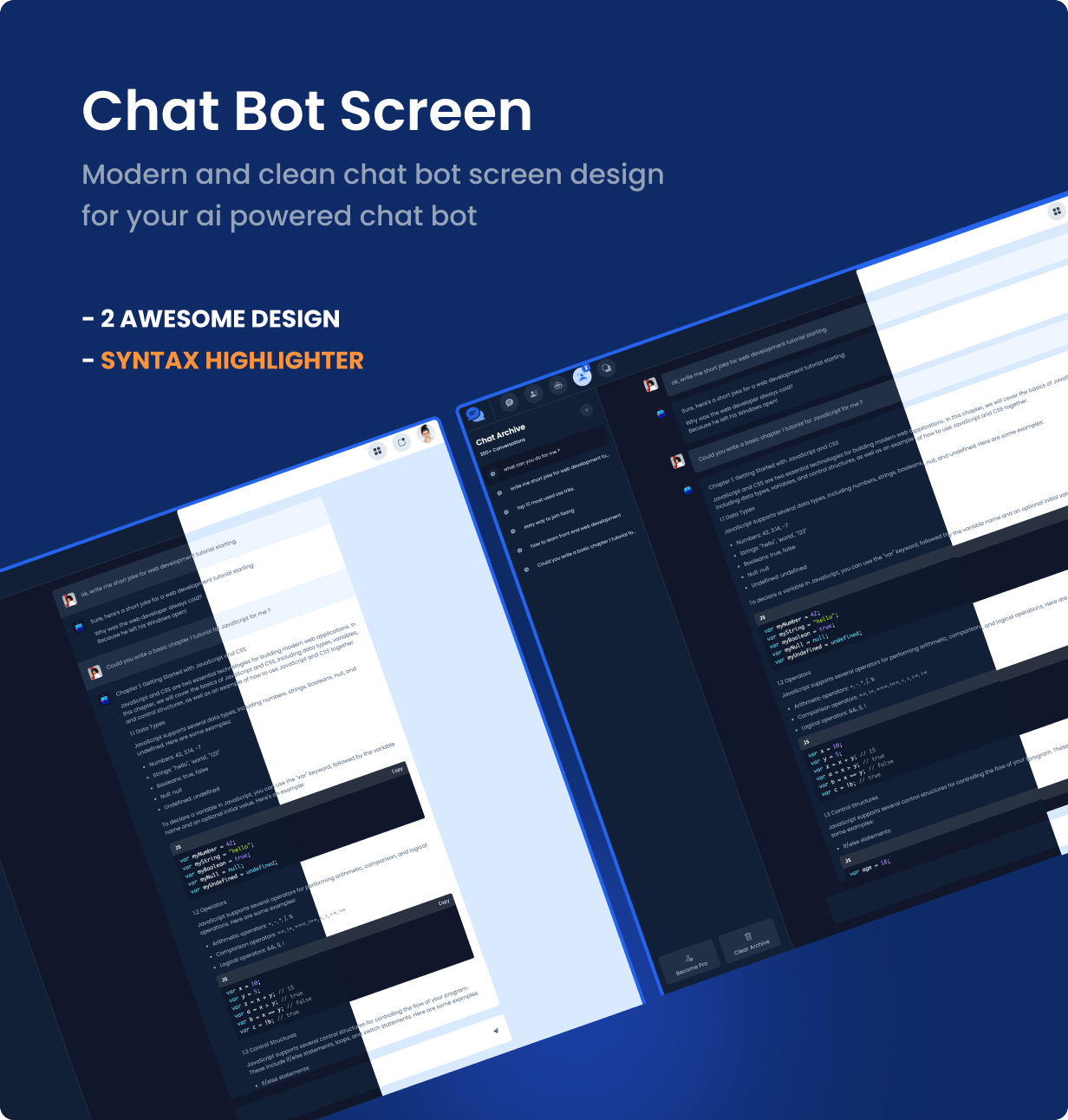 Chat Bot Screen